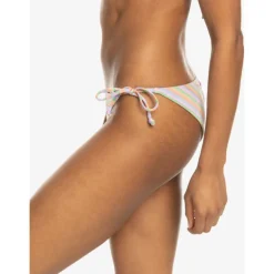 Roxy Wavy Stripe Cheeky Tie Side - Bas de bikini femme