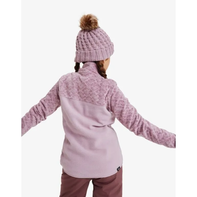 Roxy Whitecamp Half Zip Girl - Polaire enfant