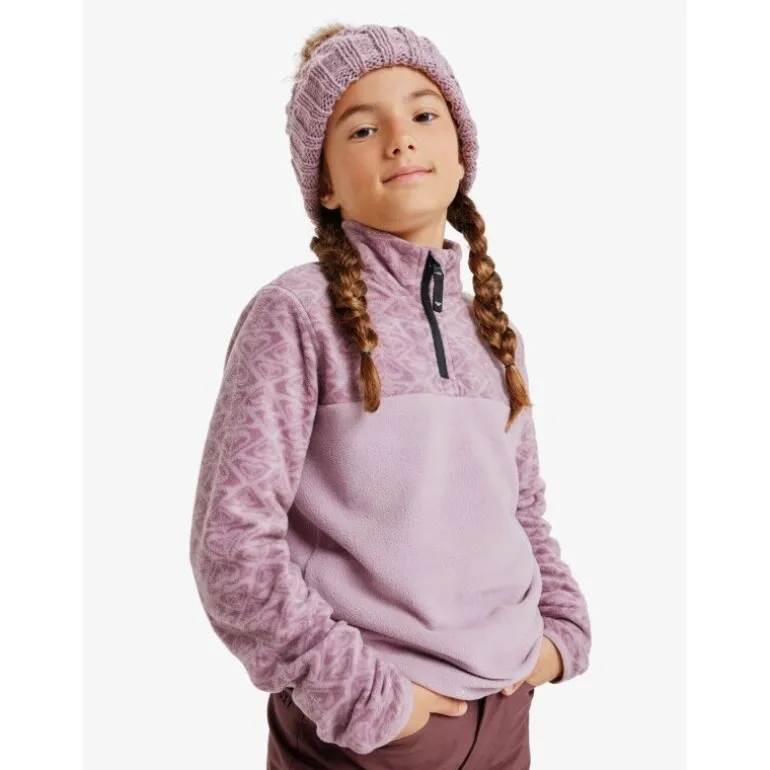 Roxy Whitecamp Half Zip Girl - Polaire enfant