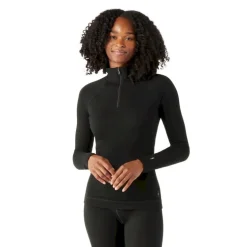 Smartwool Classic Thermal Merino Base Layer 1/4 Zip - Maillot thermique laine mérinos femme