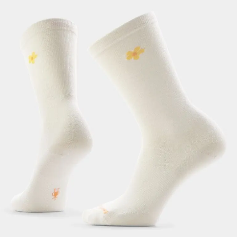 Smartwool Everyday Groovy Bloom Crew Socks - Chaussettes en laine mérinos femme