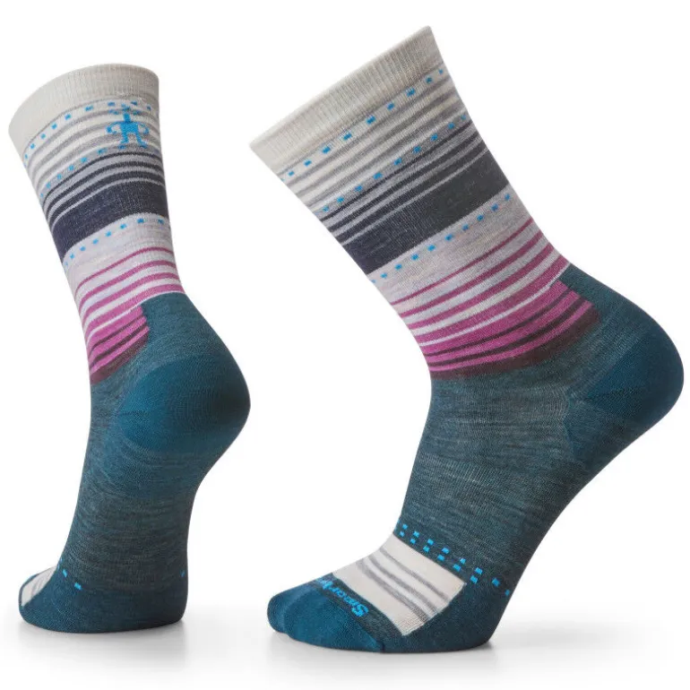 Smartwool Everyday Stitch Stripe Crew - Chaussettes en laine mérinos