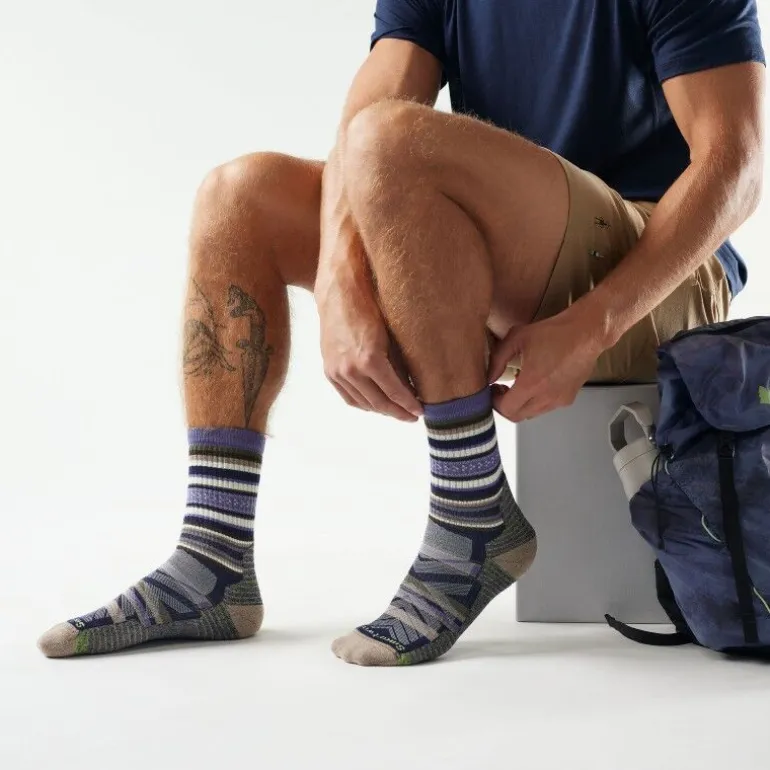 Smartwool Hike Light Cushion Panorama Crew Socks - Chaussettes en laine mérinos