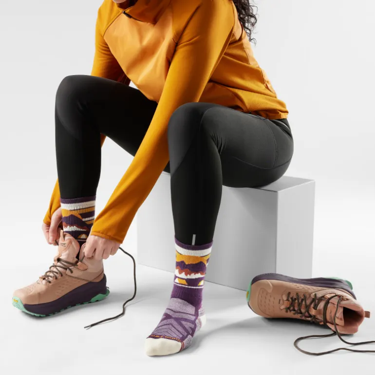 Smartwool Hike Light Cushion Mountain Moon Crew - Chaussettes randonnée femme