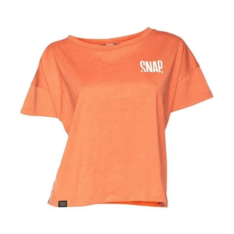 Snap Croptop Hemp - T-shirt femme