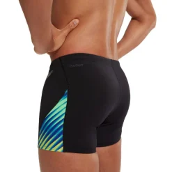Speedo Eco+ Allovover Digi V-Cut Aquashort - Maillot de bain natation homme