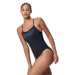 Speedo End+ Logo Thin Strap 1P - Maillot de bain natation femme
