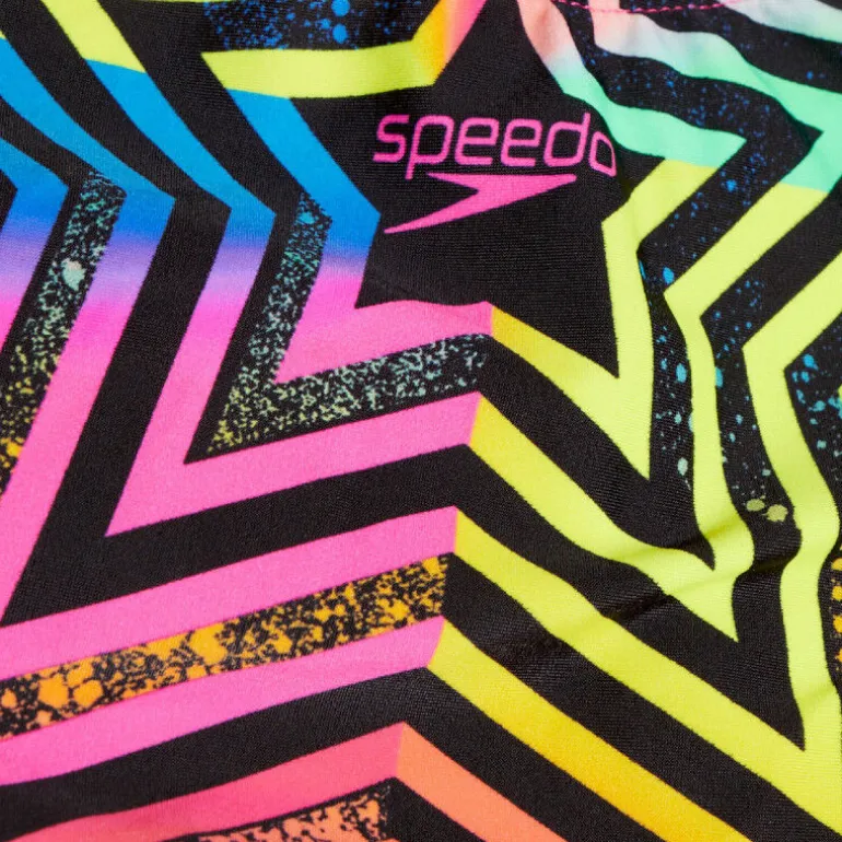 Speedo Girl's Eco+ Digital Placement Splashback - Maillot de bain