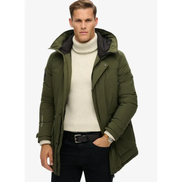Superdry City Padded Parka Jacket - Parka homme