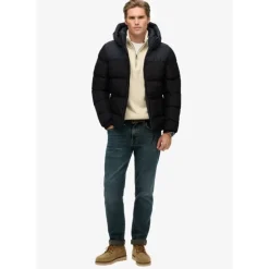 Superdry Colourblock Hooded Puffer Jkt - Doudoune homme