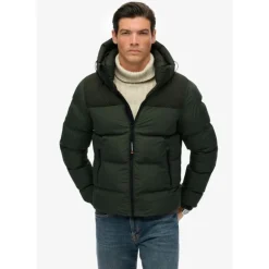 Superdry Colourblock Hooded Puffer Jkt - Doudoune homme