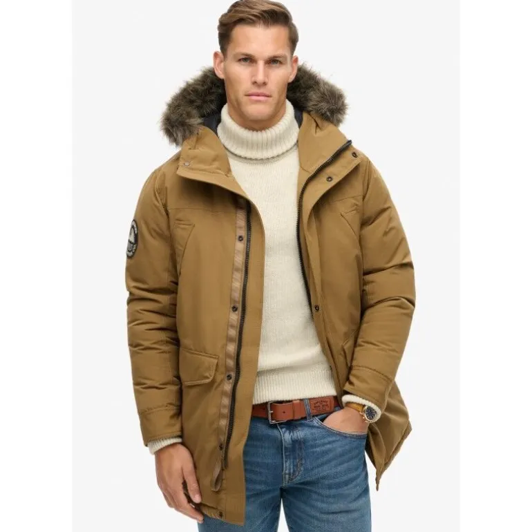 Superdry Everest Faux Fur Parka Jacket - Parka homme