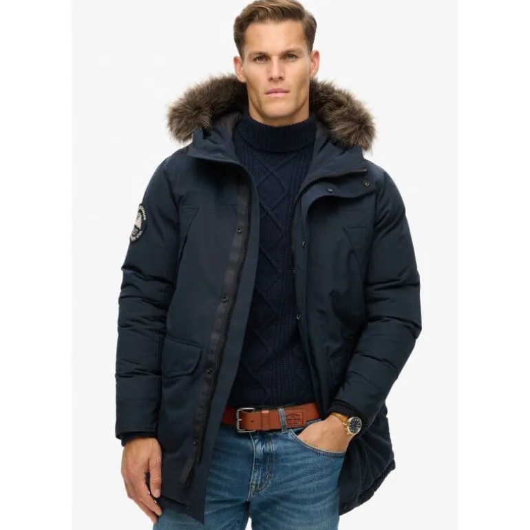 Superdry Everest Faux Fur Parka Jacket - Parka homme
