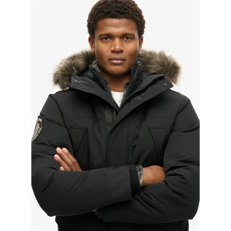 Superdry Everest Faux Fur Parka Jacket - Parka homme