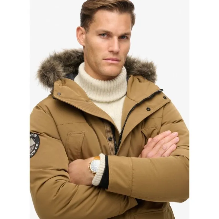 Superdry Everest Faux Fur Parka Jacket - Parka homme