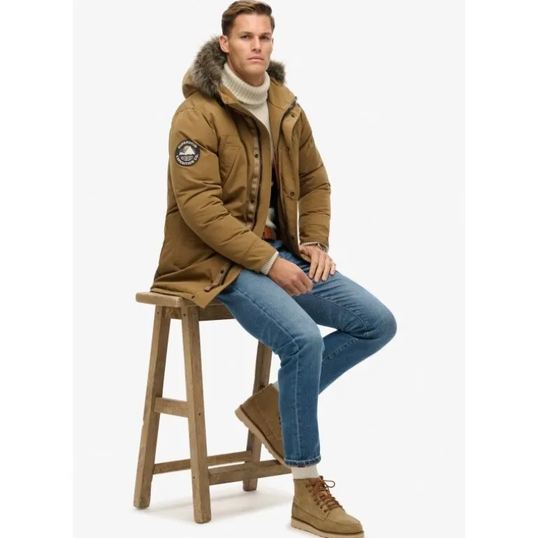 Superdry Everest Faux Fur Parka Jacket - Parka homme