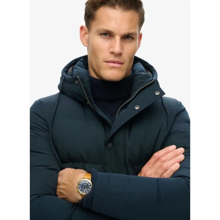 Superdry Everest Short Hooded Puffer - Doudoune homme