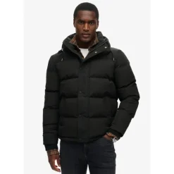 Superdry Everest Short Hooded Puffer - Doudoune homme