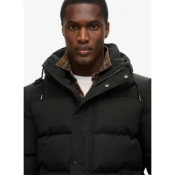 Superdry Everest Short Hooded Puffer - Doudoune homme