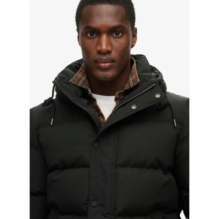 Superdry Everest Short Hooded Puffer - Doudoune homme