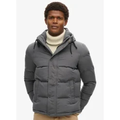 Superdry Everest Short Hooded Puffer - Doudoune homme