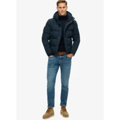 Superdry Everest Short Hooded Puffer - Doudoune homme