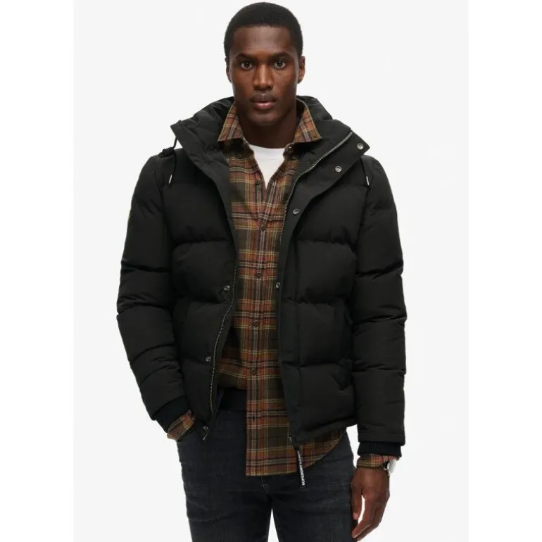 Superdry Everest Short Hooded Puffer - Doudoune homme