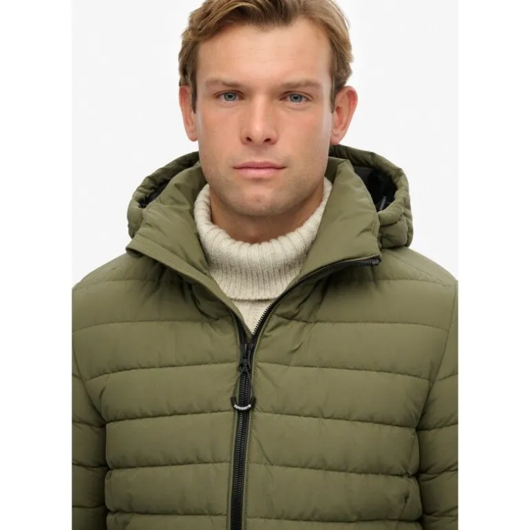 Superdry Hooded Fuji Padded Jacket - Doudoune homme