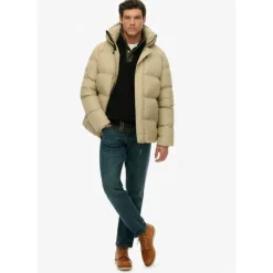 Superdry Hooded Mid Length Sports Puffer - Doudoune homme