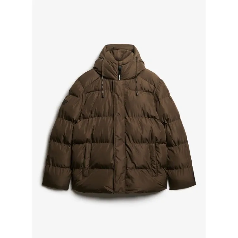 Superdry Hooded Mid Length Sports Puffer - Doudoune homme