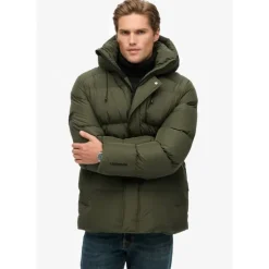 Superdry Hooded Mid Length Sports Puffer - Doudoune homme