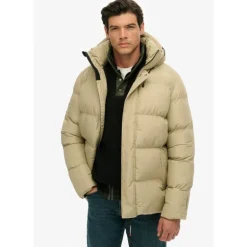 Superdry Hooded Mid Length Sports Puffer - Doudoune homme