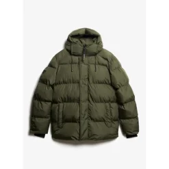 Superdry Hooded Mid Length Sports Puffer - Doudoune homme