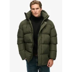 Superdry Hooded Mid Length Sports Puffer - Doudoune homme