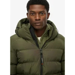 Superdry Hooded Sports Puffer Jacket - Doudoune homme