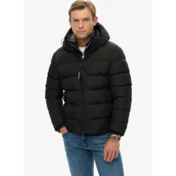 Superdry Hooded Sports Puffer Jacket - Doudoune homme