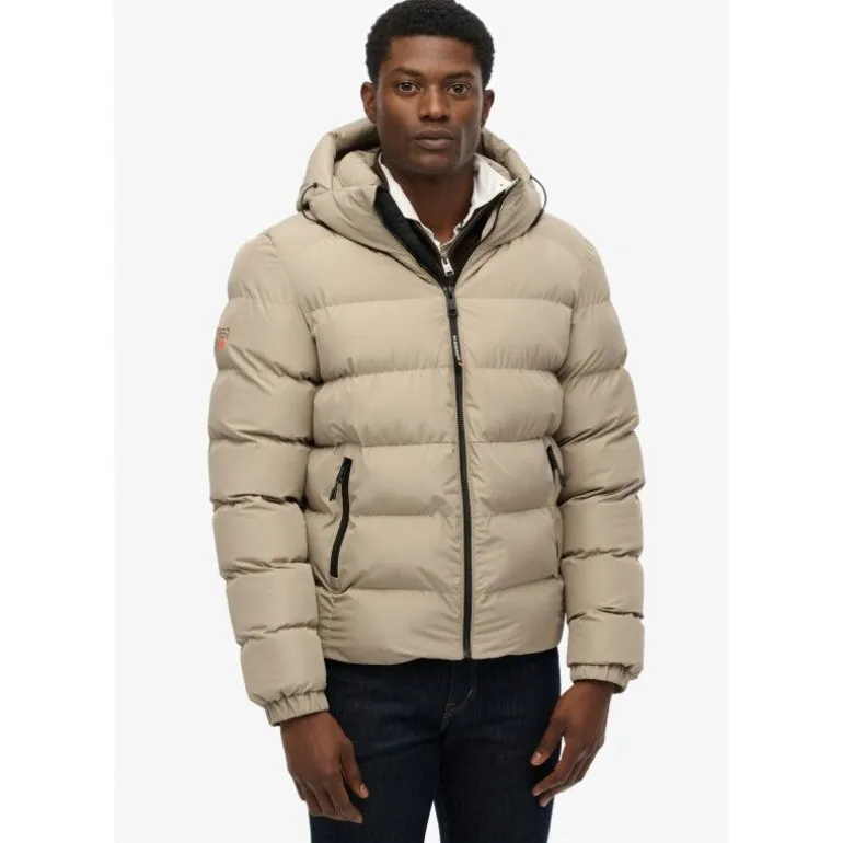 Superdry Hooded Sports Puffer Jacket - Doudoune homme