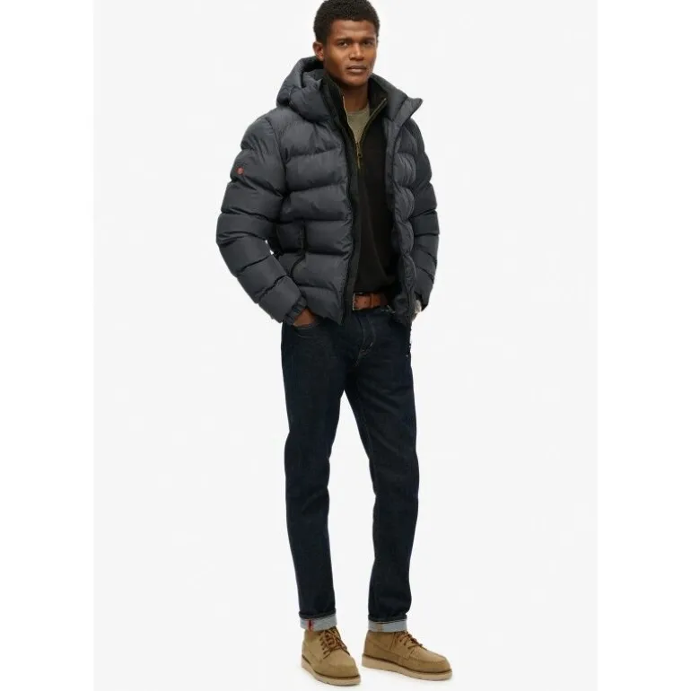 Superdry Hooded Sports Puffer Jacket - Doudoune homme