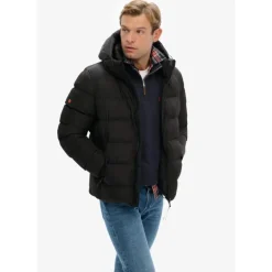 Superdry Hooded Sports Puffer Jacket - Doudoune homme