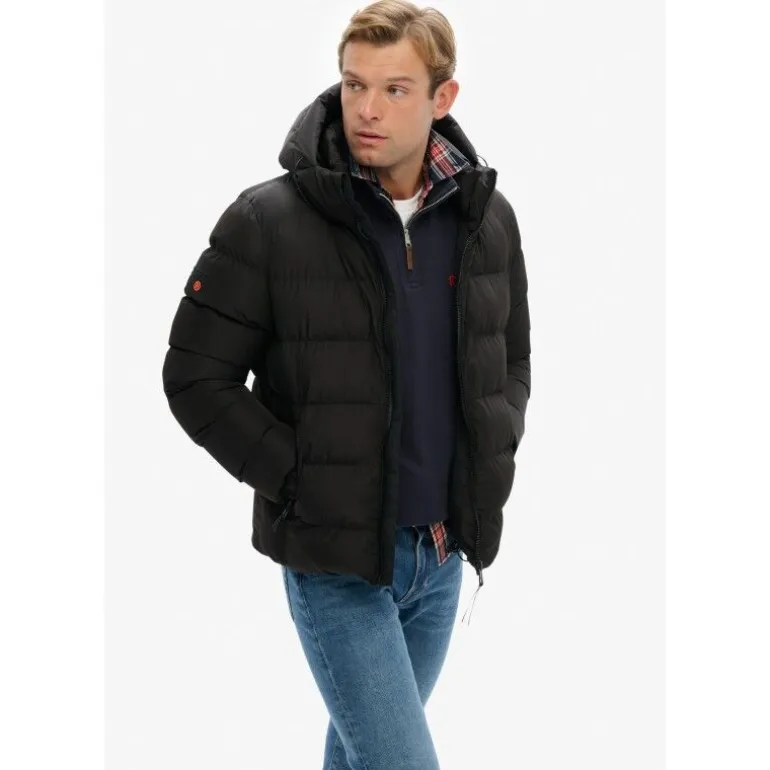 Superdry Hooded Sports Puffer Jacket - Doudoune homme