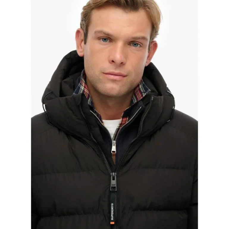 Superdry Hooded Sports Puffer Jacket - Doudoune homme