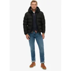 Superdry Hooded Sports Puffer Jacket - Doudoune homme