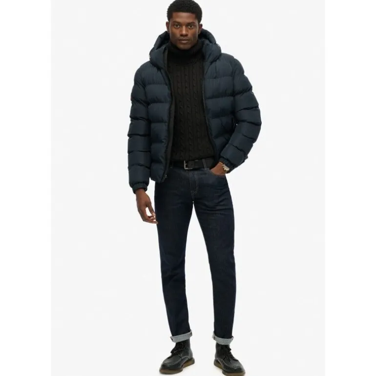 Superdry Hooded Sports Puffer Jacket - Doudoune homme