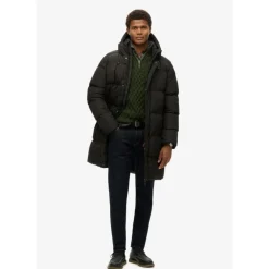 Superdry Hooded Sports Puffer Mid Jkt - Doudoune homme