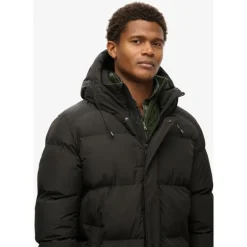 Superdry Hooded Sports Puffer Mid Jkt - Doudoune homme
