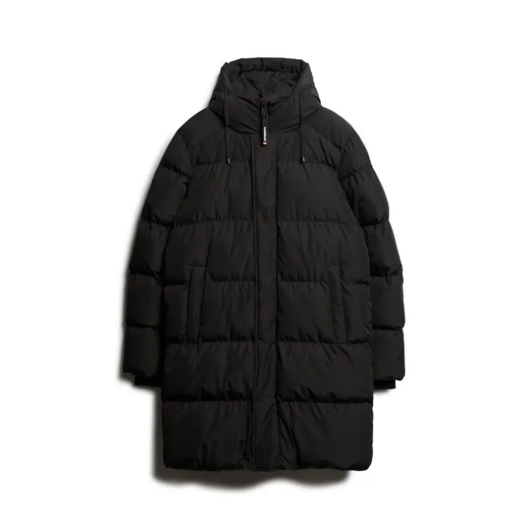 Superdry Hooded Sports Puffer Mid Jkt - Doudoune homme