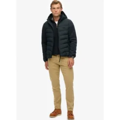 Superdry Hooded Storm Knit Hybrid Jkt - Doudoune homme