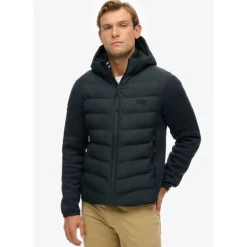 Superdry Hooded Storm Knit Hybrid Jkt - Doudoune homme