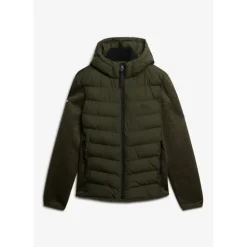 Superdry Hooded Storm Knit Hybrid Jkt - Doudoune homme