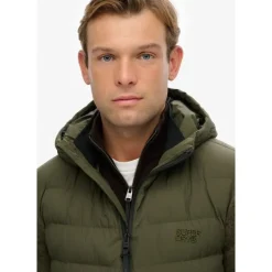 Superdry Hooded Storm Knit Hybrid Jkt - Doudoune homme